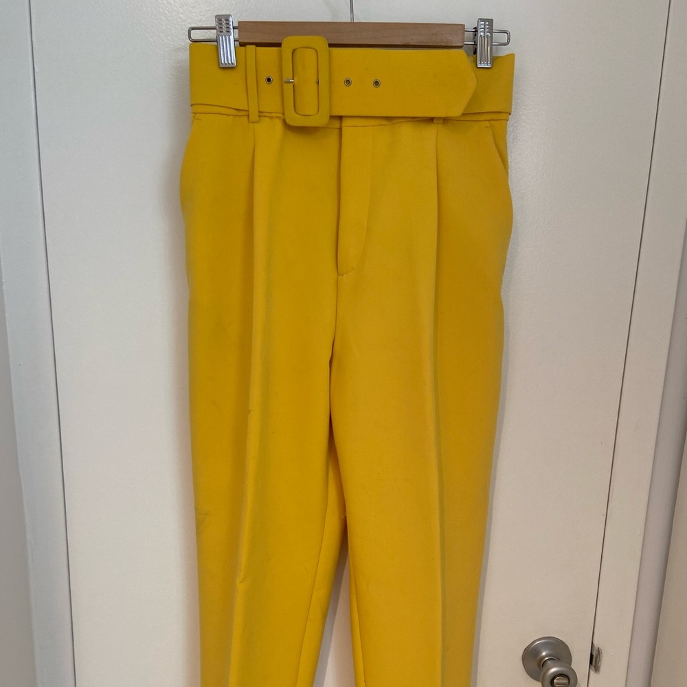 Zara high waist pants